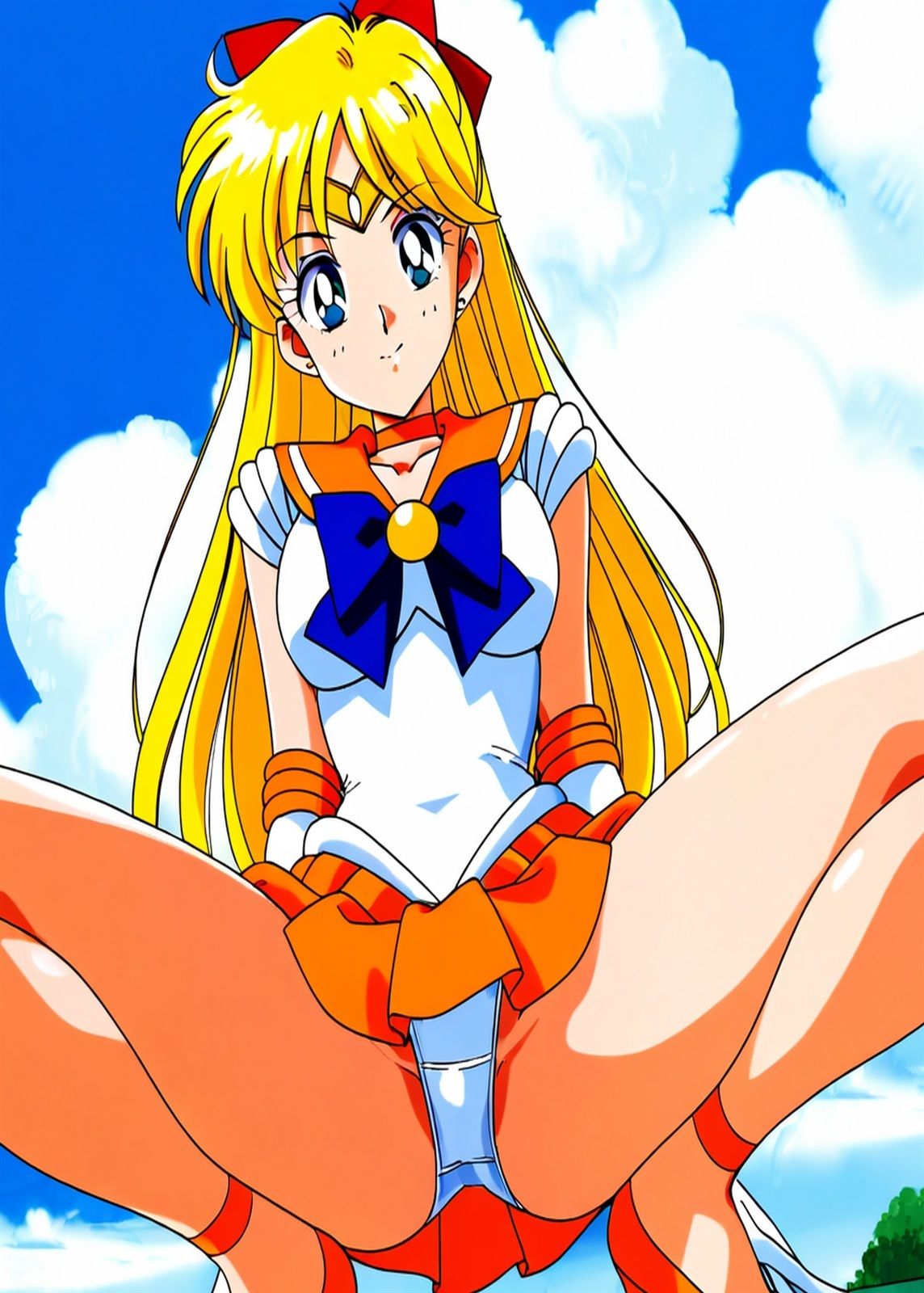 サンプル画像2:AIが セー〇ーヴィー〇スの レオタードをたくさん見せてくれました(苦悶族) [d_464915]