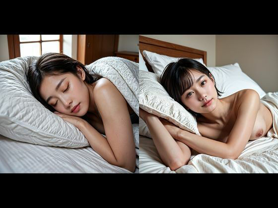 サンプル画像1:ご飯食べてセックスして寝る。怠惰な週末のダラダラ気持ちいいやつ(えろがたり) [d_464986]