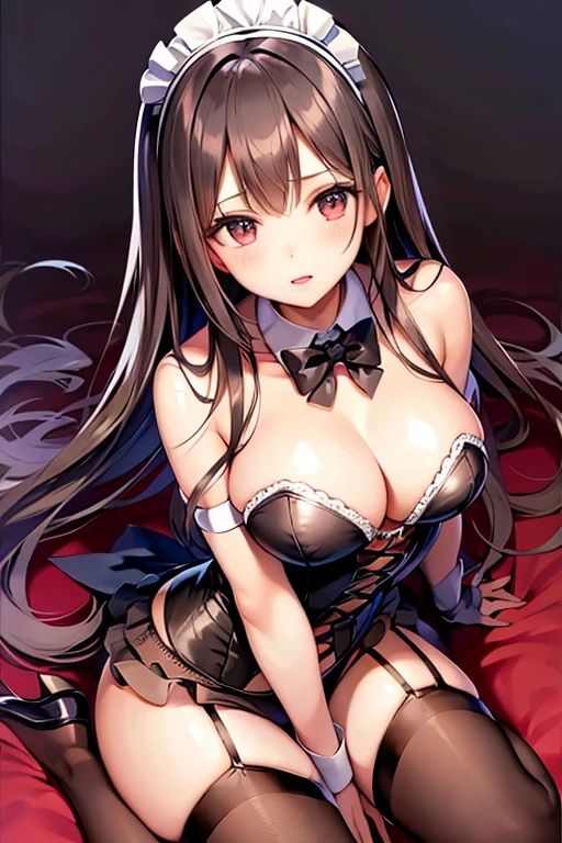 サンプル画像1:ギャルメイドがお屋敷にやってきた(AI美女フェロモン出版) [d_464998]