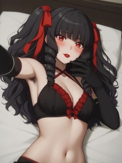 サンプル画像2:魔法科○校の劣等生の黒羽亜夜子から送られてきた自撮り写真(自撮りサークル  イカスミ工房) [d_465191]