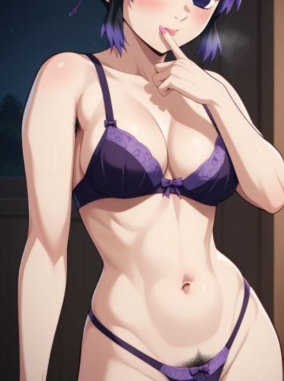 サンプル画像3:鬼滅の刃の胡蝶しのぶから送られてきた自撮り写真(自撮りサークル  イカスミ工房) [d_465198]