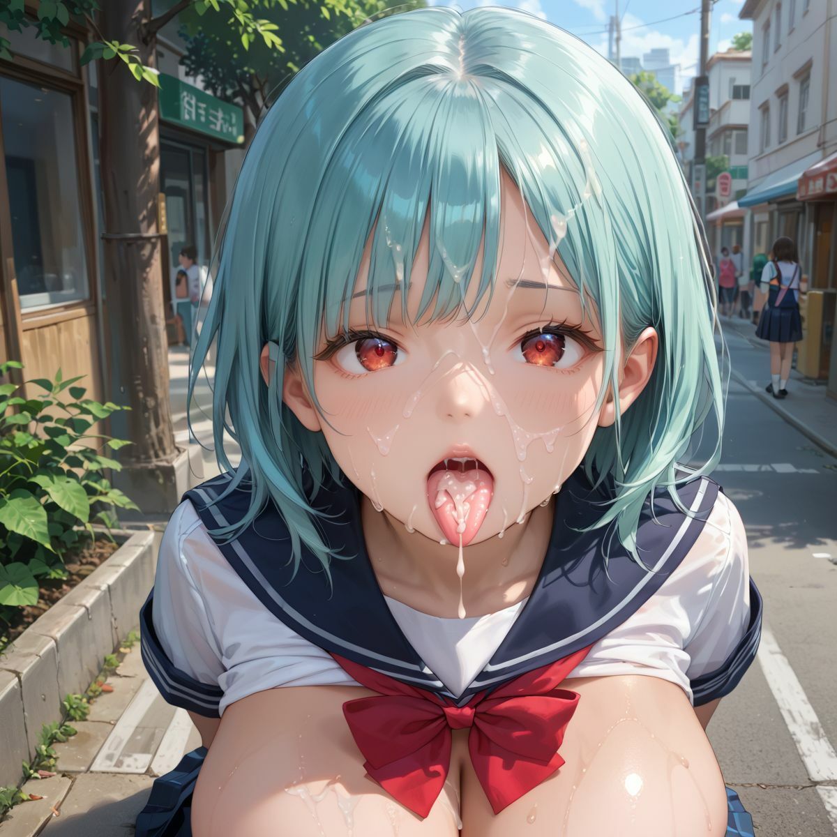 サンプル画像2:お外で恥ずかしいことしちゃおうよ Part2(みんなの夢のパラダイス) [d_465237]