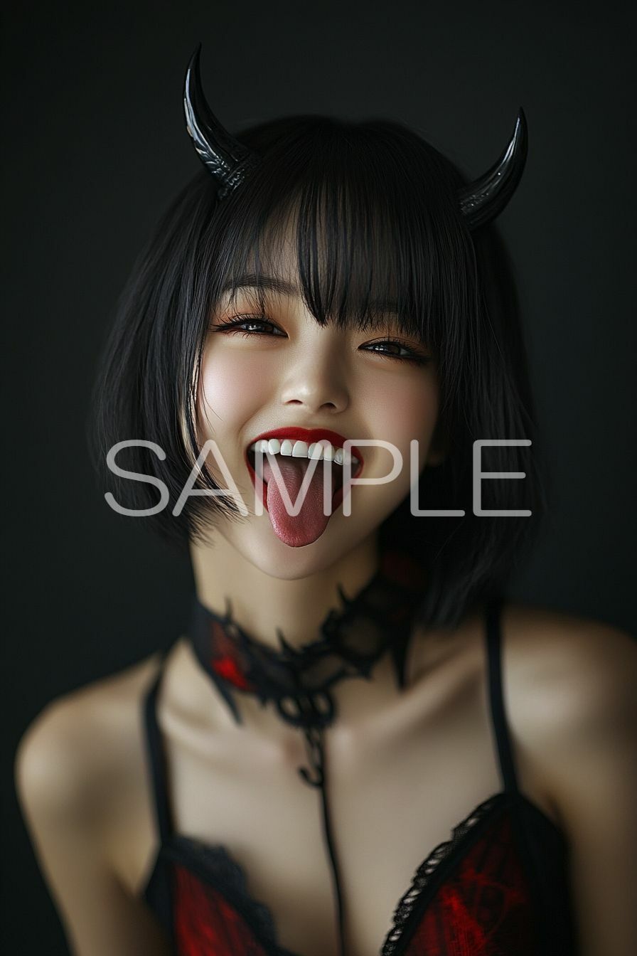 サンプル画像3:AI美女図鑑〜ハロウィン編〜(リアル愛だろAi) [d_465249]