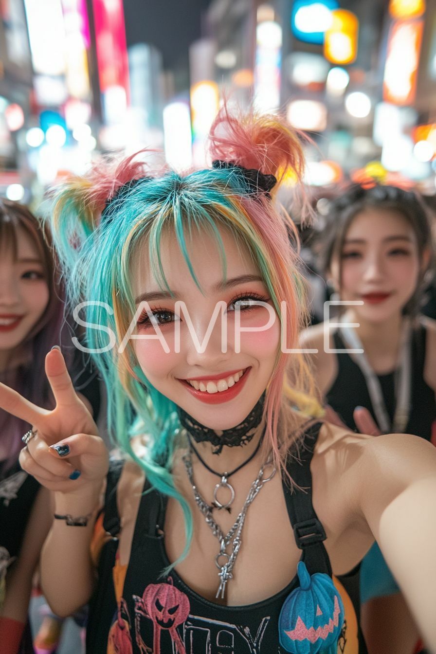 サンプル画像5:AI美女図鑑〜ハロウィン編〜(リアル愛だろAi) [d_465249]