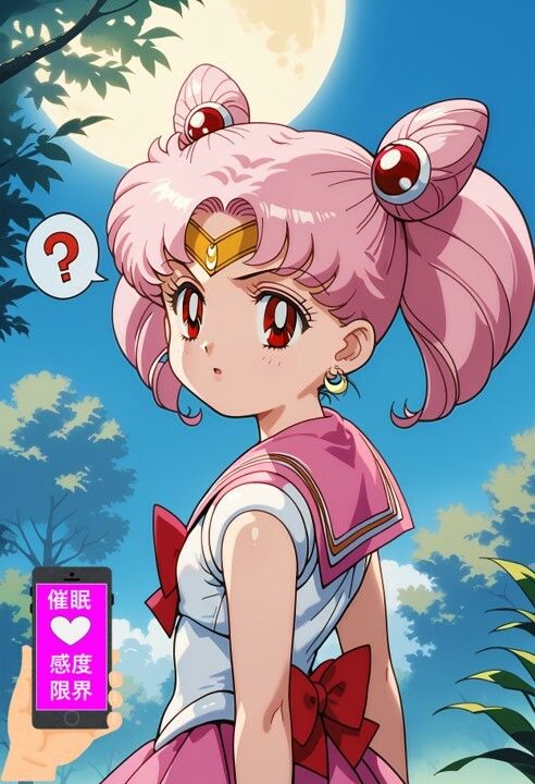 サンプル画像6:ヒロピンAI全集改15_セーラーサターン・ちびムーン(hiropinai_5/5) [d_465261]