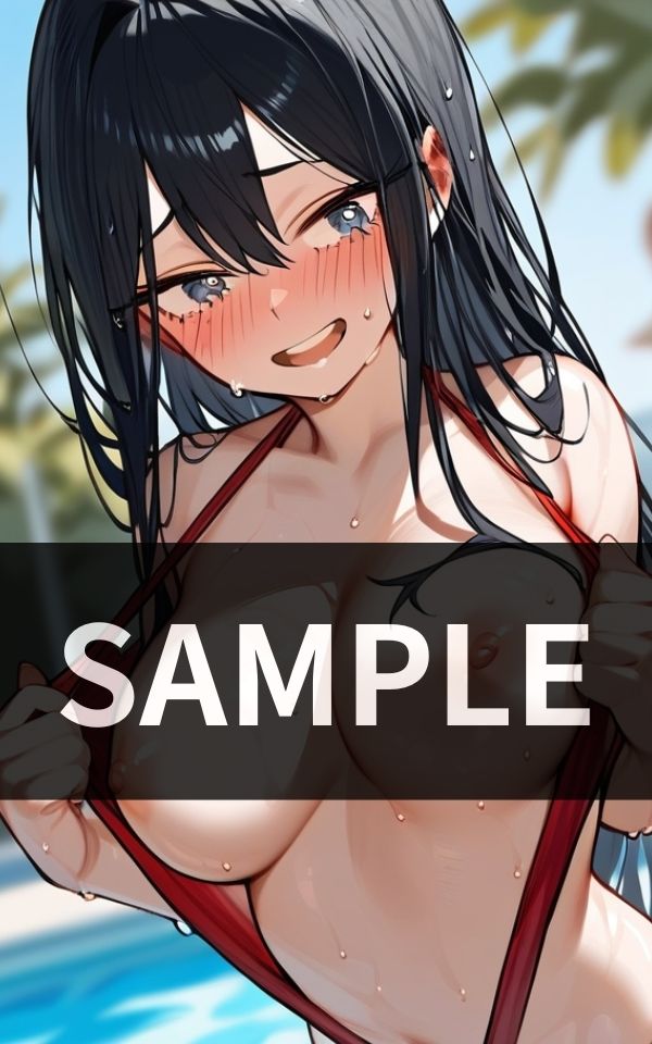 サンプル画像5:プライベートプールで 大乱交会 まず最初のペアを 選んでください。(楽園ヒーロー) [d_465332]