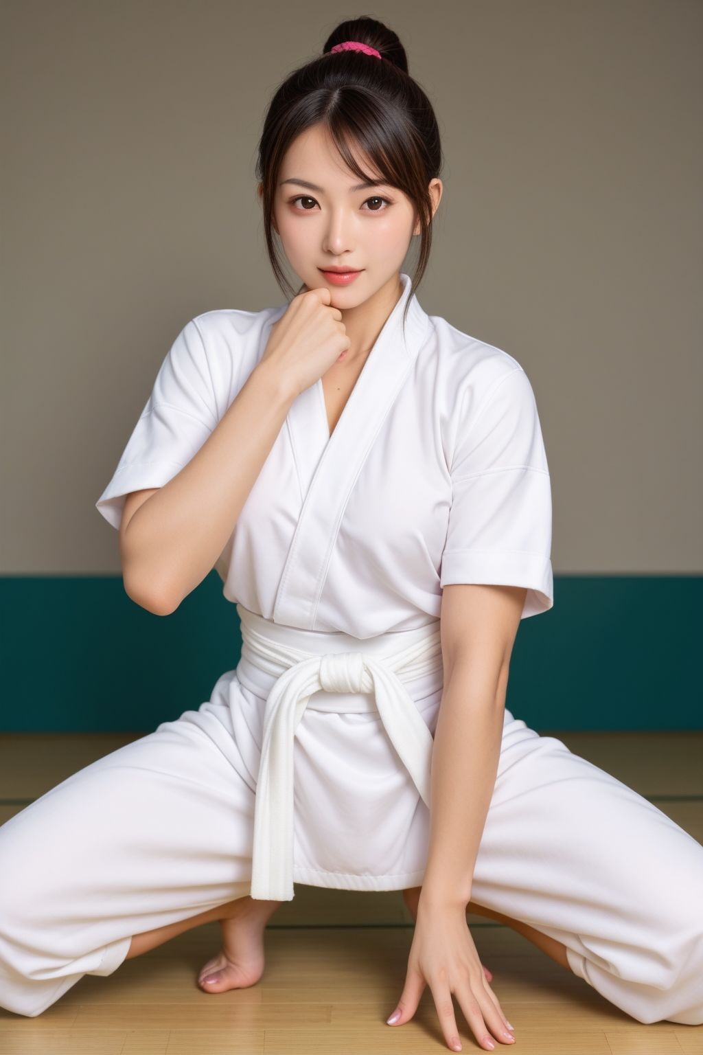 サンプル画像1:美人柔道家と夜の手合わせ 引き締まったボティとまんこに性欲大解放！ 締りが良すぎて即イキ回避不可能！？！？(イザナミ) [d_465441]