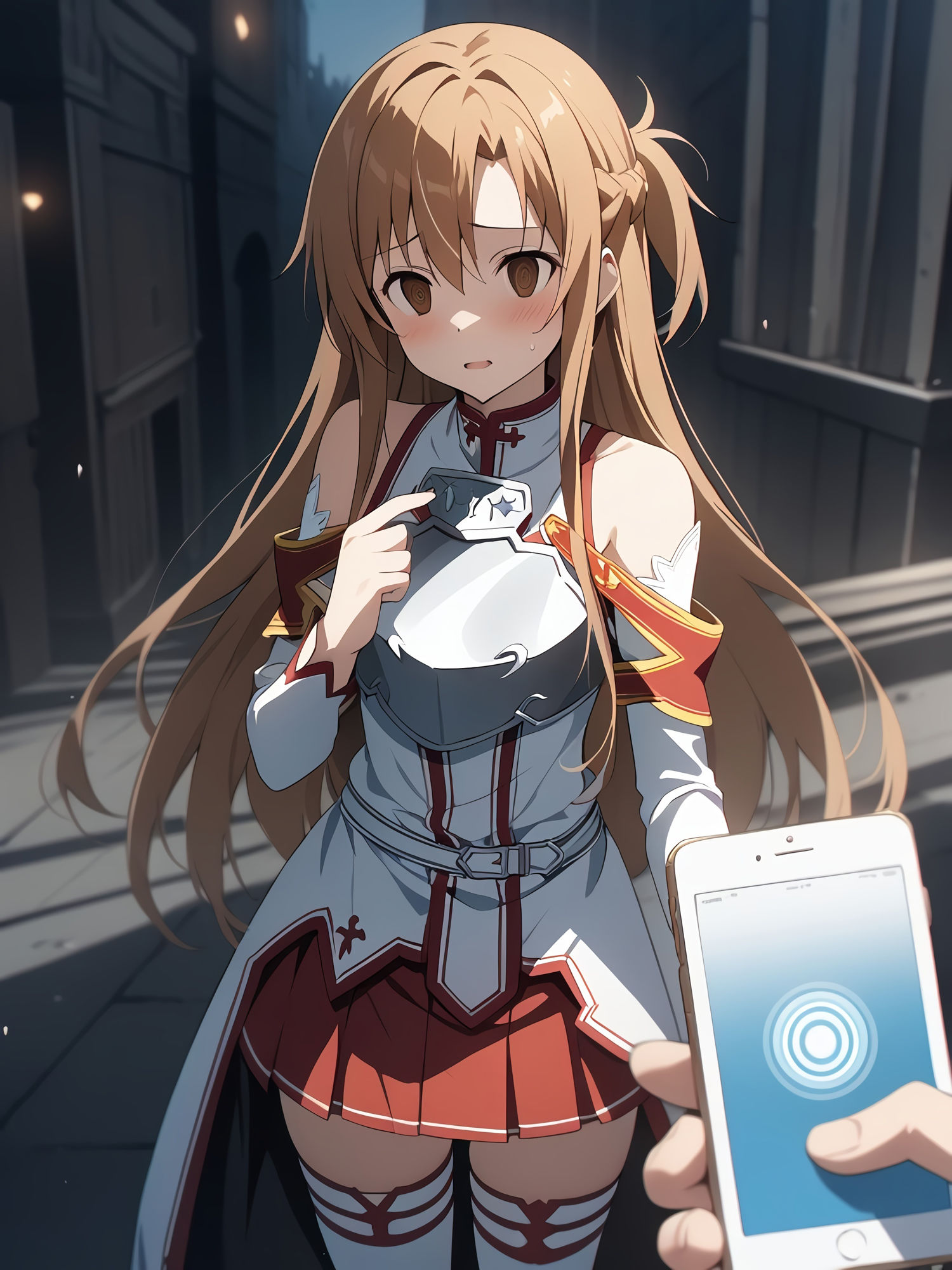 サンプル画像1:ア◯ナを催◯して甘々中出しえっちをした(ターゲットノ女AI) [d_465455]