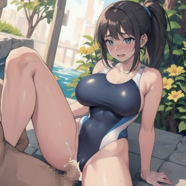 サンプル画像6:ポニーテールしか勝たん！ポニテ美少女のH画像集(ブルマドンナ) [d_465552]