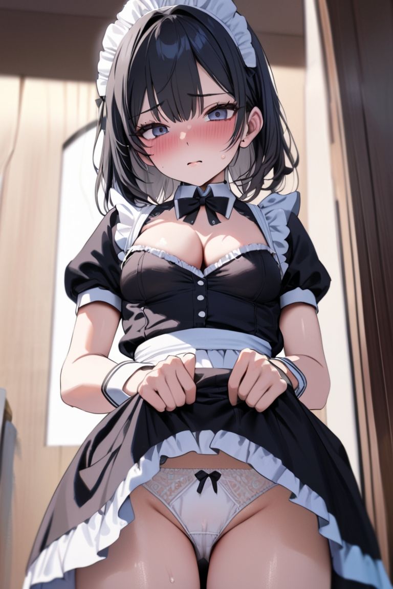 サンプル画像3:屈辱のメイド奉仕〜羞恥の家事手伝い〜(poichi factory) [d_465608]