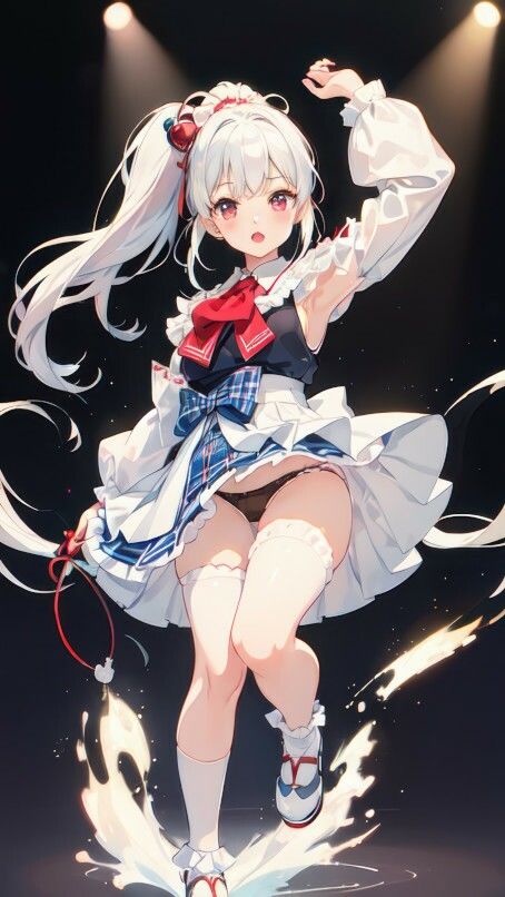 サンプル画像2:AI生成 セクシーアイドルライブ待ち受けコレクション Vol.1(美伝プロジェクト) [d_465665]