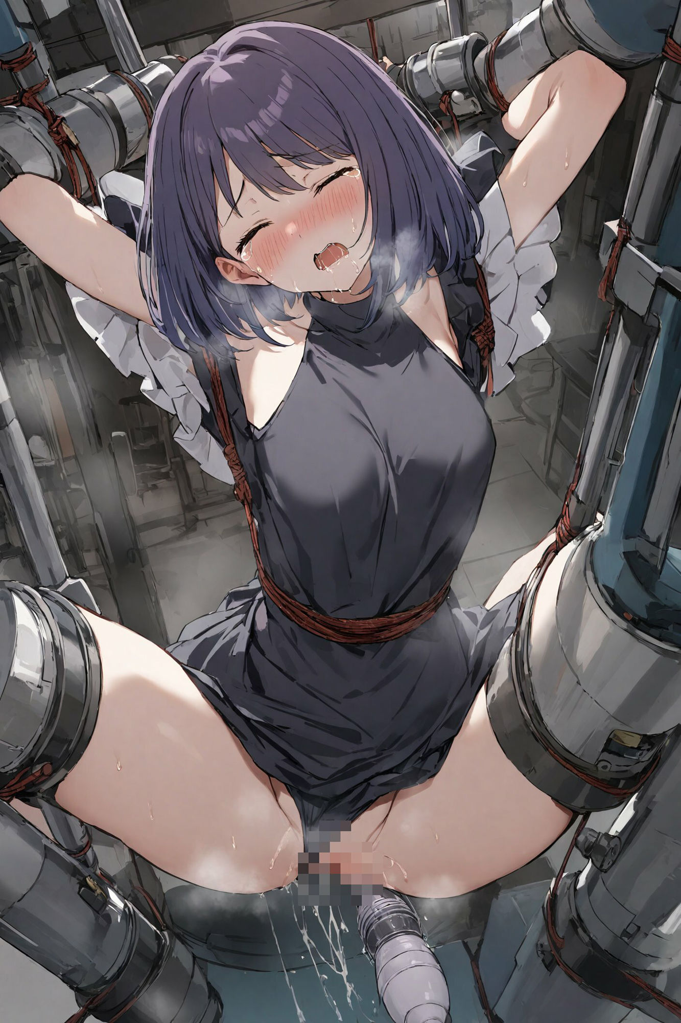 サンプル画像2:完全固定強●絶頂責め〜黒川あかね編〜(えるごらぼ) [d_465755]