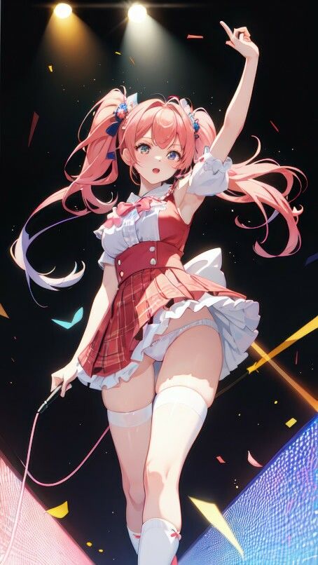 サンプル画像5:AI生成 セクシーアイドルライブ待ち受けコレクション Vol.2(美伝プロジェクト) [d_465777]