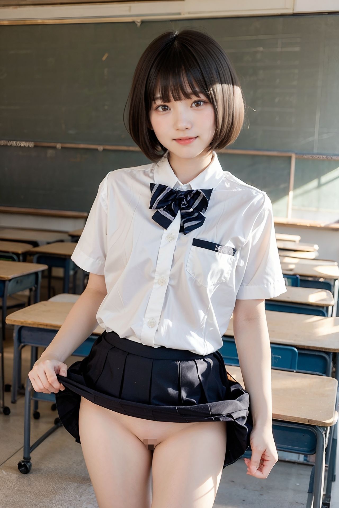 サンプル画像3:S級美少女女子大生(AIしてる?) [d_465778]