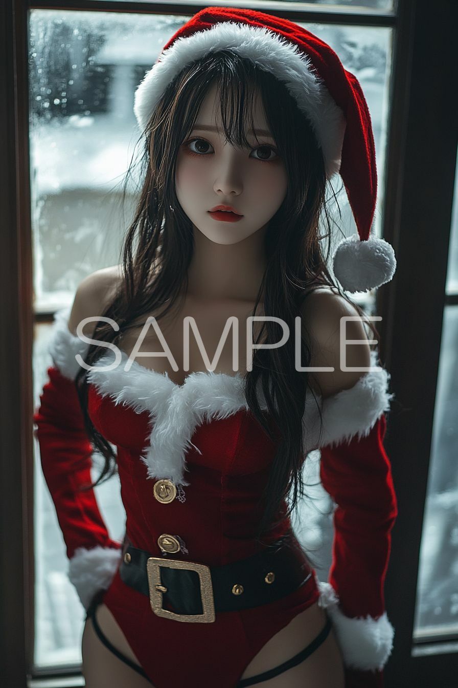 サンプル画像3:AI美女図鑑 X’smas(リアル愛だろAi) [d_465812]