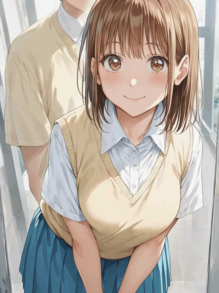 サンプル画像1:鹿◯千夏とエッチ(Big-oppai) [d_465833]