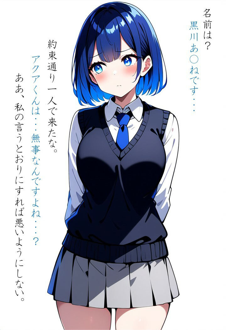 サンプル画像1:被験体ファイル 黒川あ〇ね(侍ショップ) [d_465849]