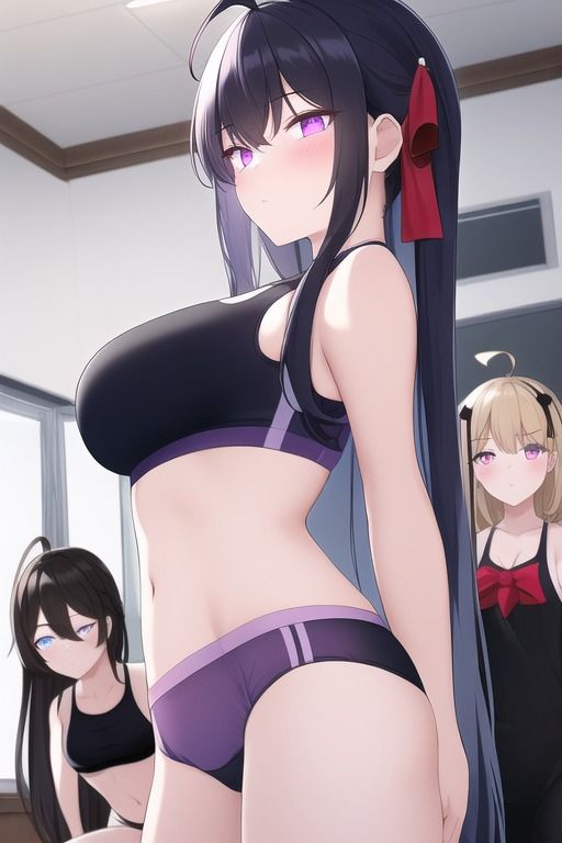 サンプル画像6:スポーツブラのロッカールーム(潮吹きジョニー) [d_465868]