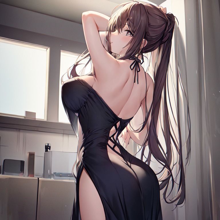 サンプル画像1:後ろ姿背中美女画像集(postbl) [d_465876]