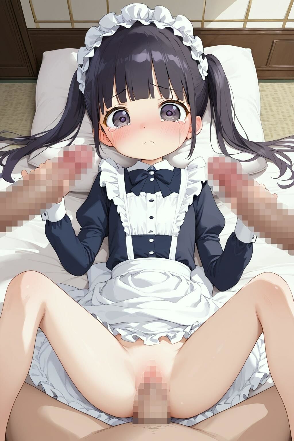 サンプル画像6:僕の新米メイド(AI娘) [d_465880]