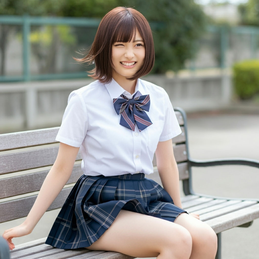 サンプル画像2:突風(もう限界) [d_465892]