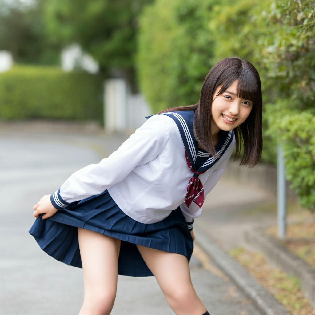 サンプル画像4:突風(もう限界) [d_465892]