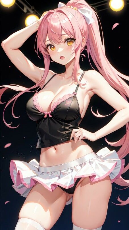 サンプル画像2:AI生成 セクシーアイドルライブ待ち受けコレクション Vol.3(美伝プロジェクト) [d_465898]