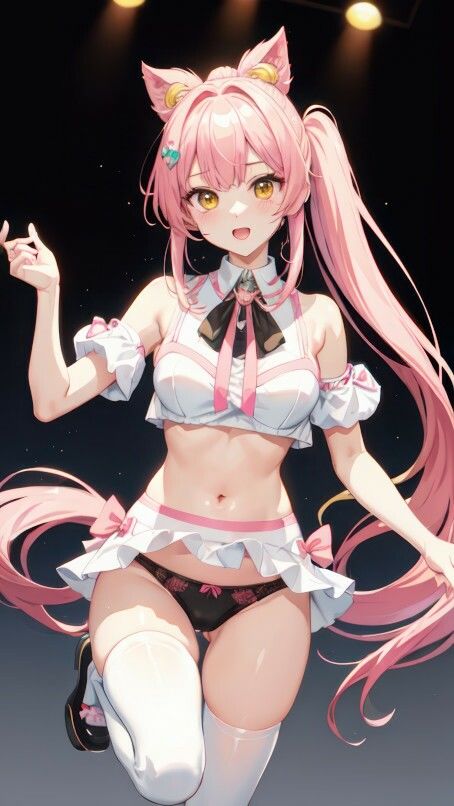 サンプル画像3:AI生成 セクシーアイドルライブ待ち受けコレクション Vol.3(美伝プロジェクト) [d_465898]