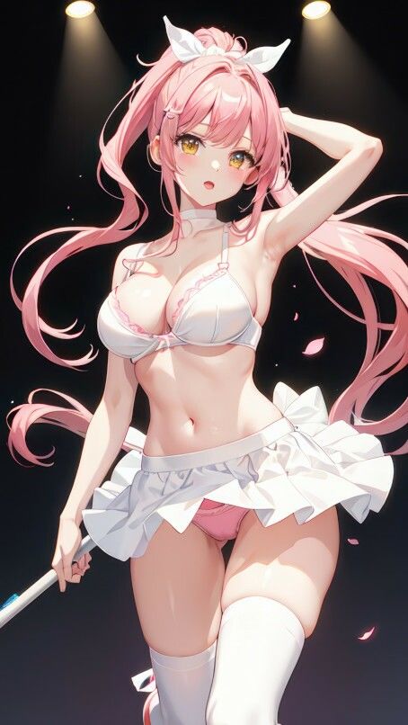 サンプル画像4:AI生成 セクシーアイドルライブ待ち受けコレクション Vol.3(美伝プロジェクト) [d_465898]