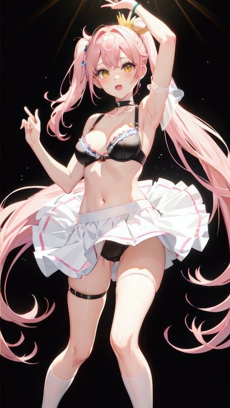 サンプル画像5:AI生成 セクシーアイドルライブ待ち受けコレクション Vol.3(美伝プロジェクト) [d_465898]