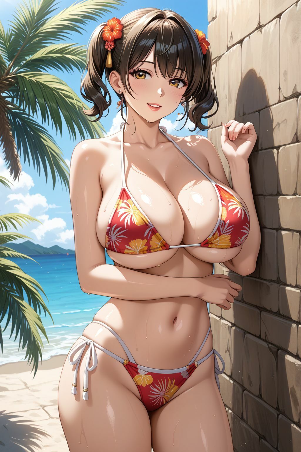 夏色ビキニコレクション〜超乳編1のサンプル画像 6