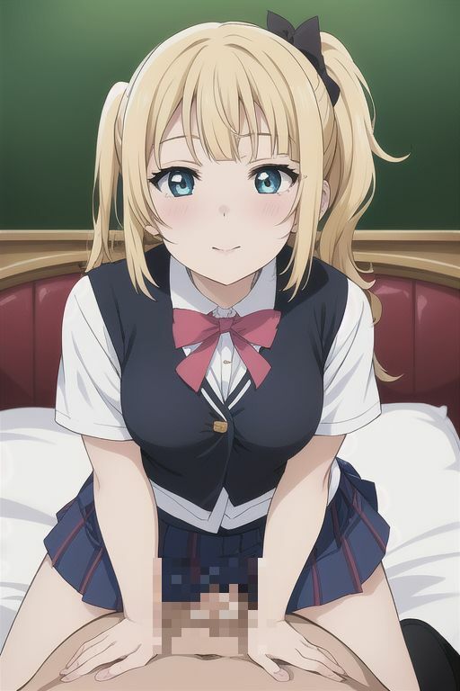 サンプル画像5:JKの初体験 騎乗位(AIの本気) [d_466049]