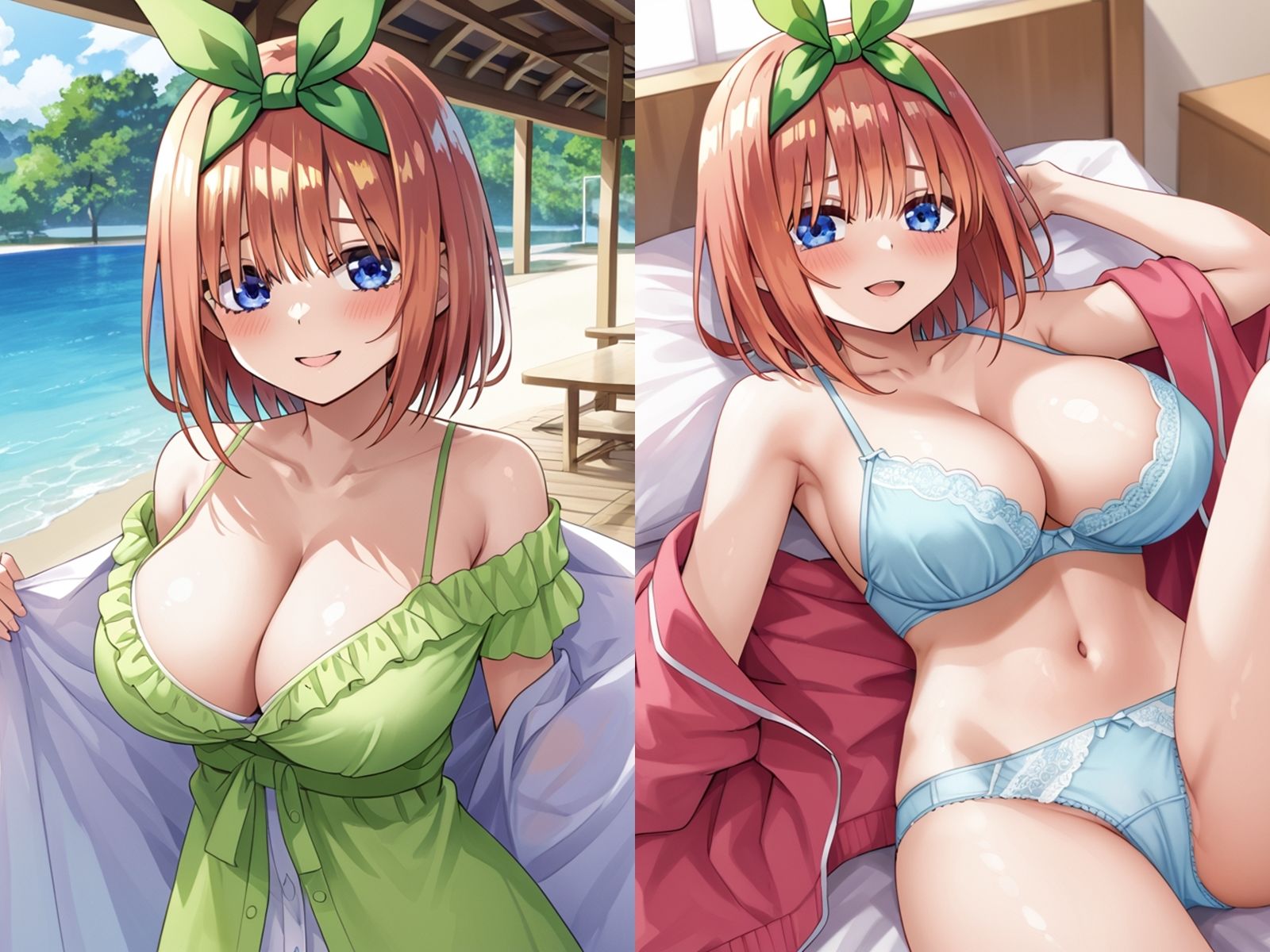 サンプル画像1:【セリフ付き】純愛ヒロインズ 中○四葉CG集〜五○分の花嫁(純愛ヒロインズ) [d_466064]