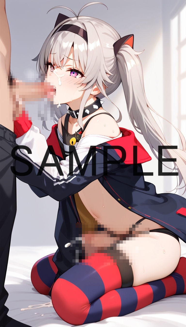 サンプル画像5:男の娘化魔〇マオ(ルカっ娘) [d_466112]