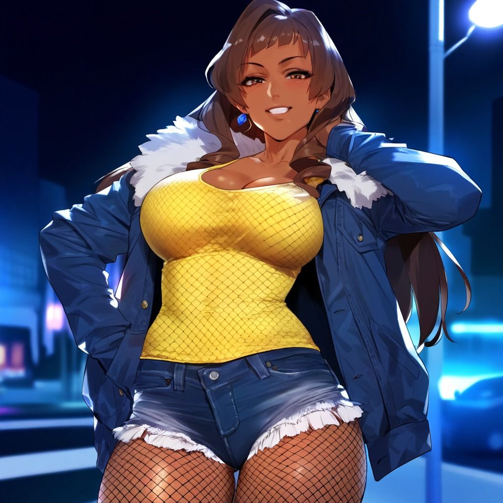 サンプル画像5:すとりぃとのおねぇさんたち The Street Sisters(湿気た鵜と巣) [d_466121]