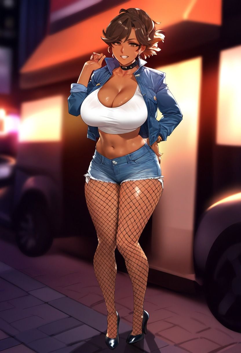 サンプル画像6:すとりぃとのおねぇさんたち The Street Sisters(湿気た鵜と巣) [d_466121]