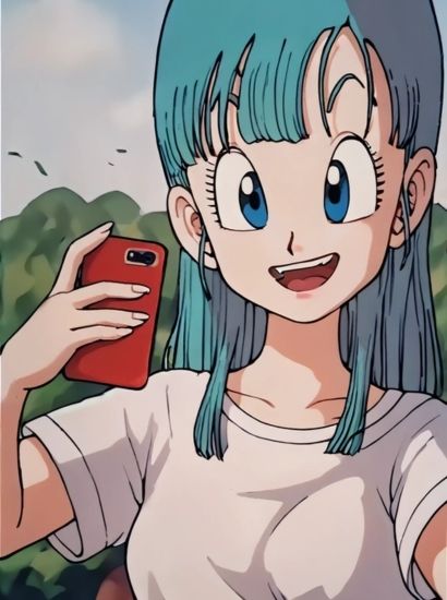 サンプル画像1:ドラゴンボールのブルマから送られてきた自撮り写真(自撮りサークル  イカスミ工房) [d_466140]