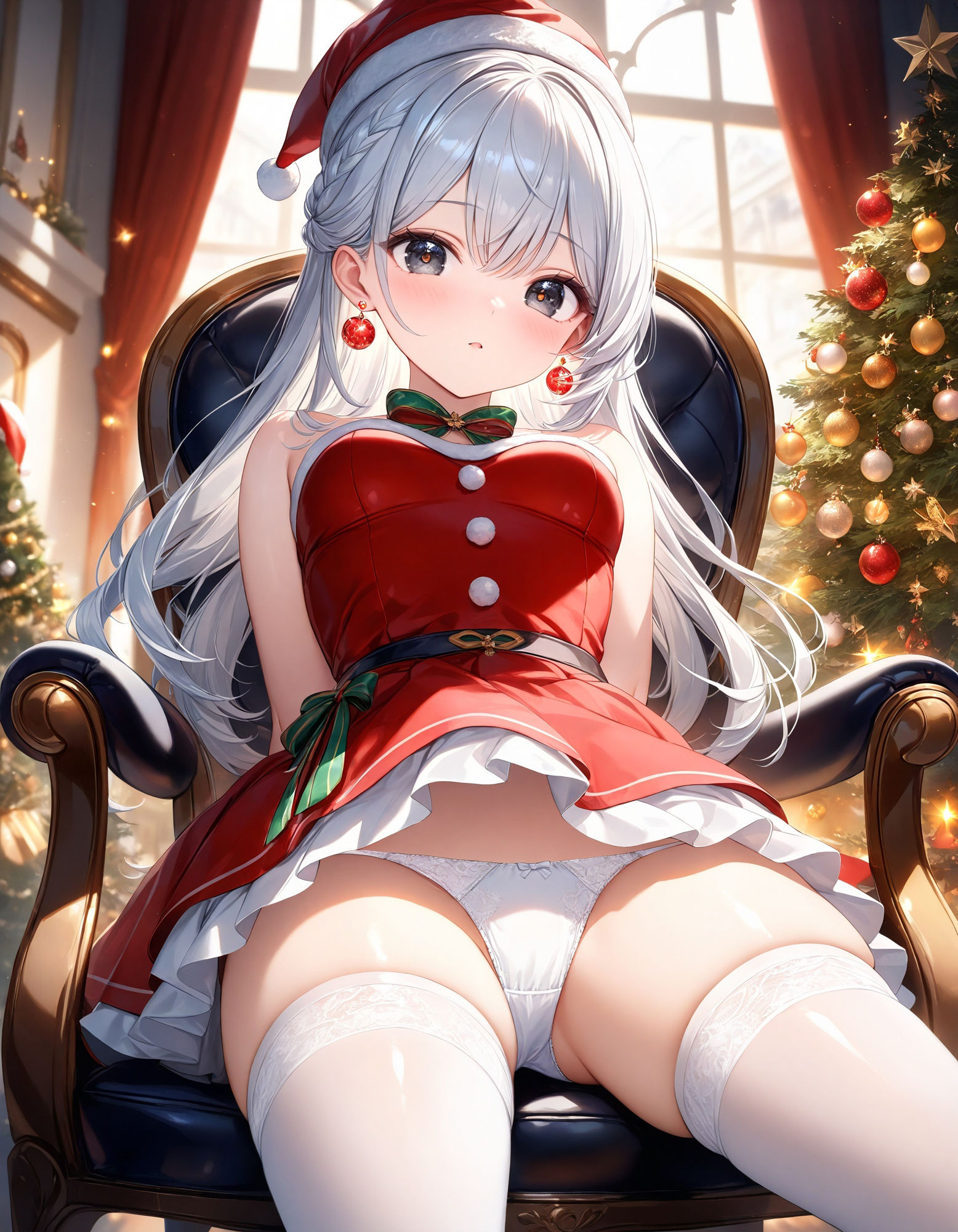 サンプル画像6:サンタの座りパンチラ(D.P.H.) [d_466149]