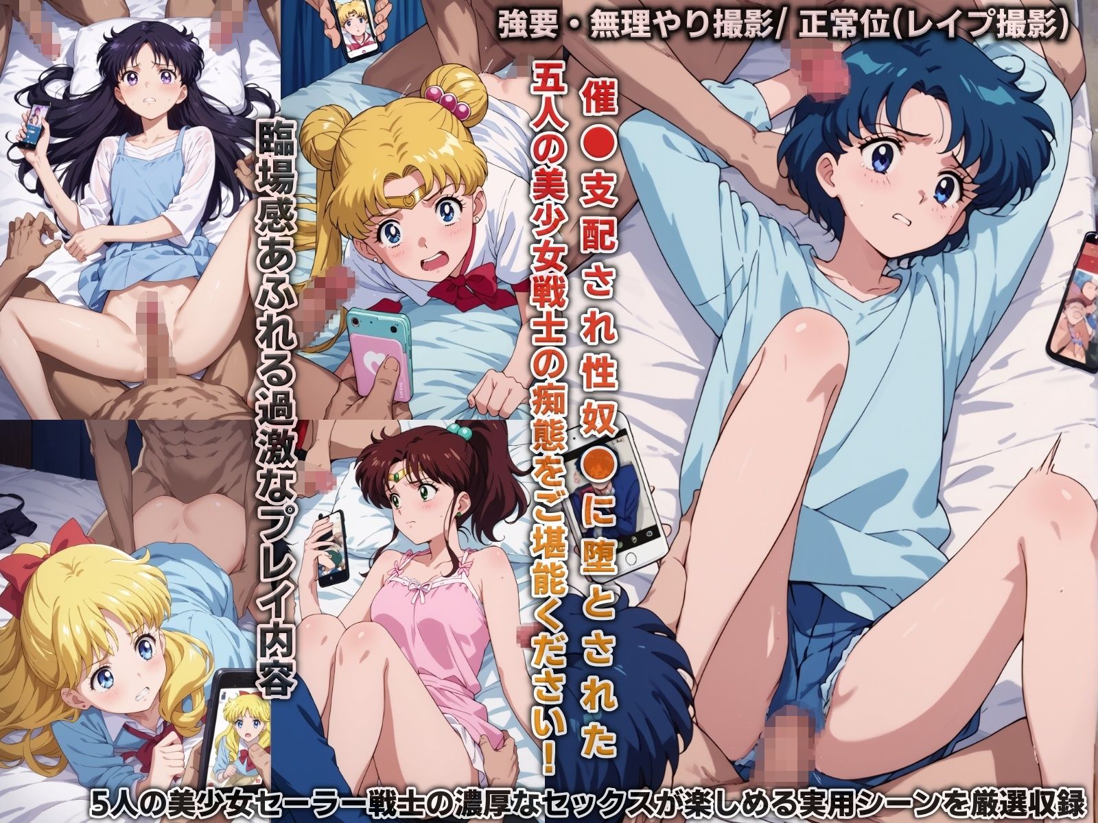 サンプル画像6:性奴○に堕ちた美少女セーラー戦士…5人の美少女戦士が催●支配され多様な体位で犯●れ続け快楽堕ち(バリューシコリティ) [d_466174]