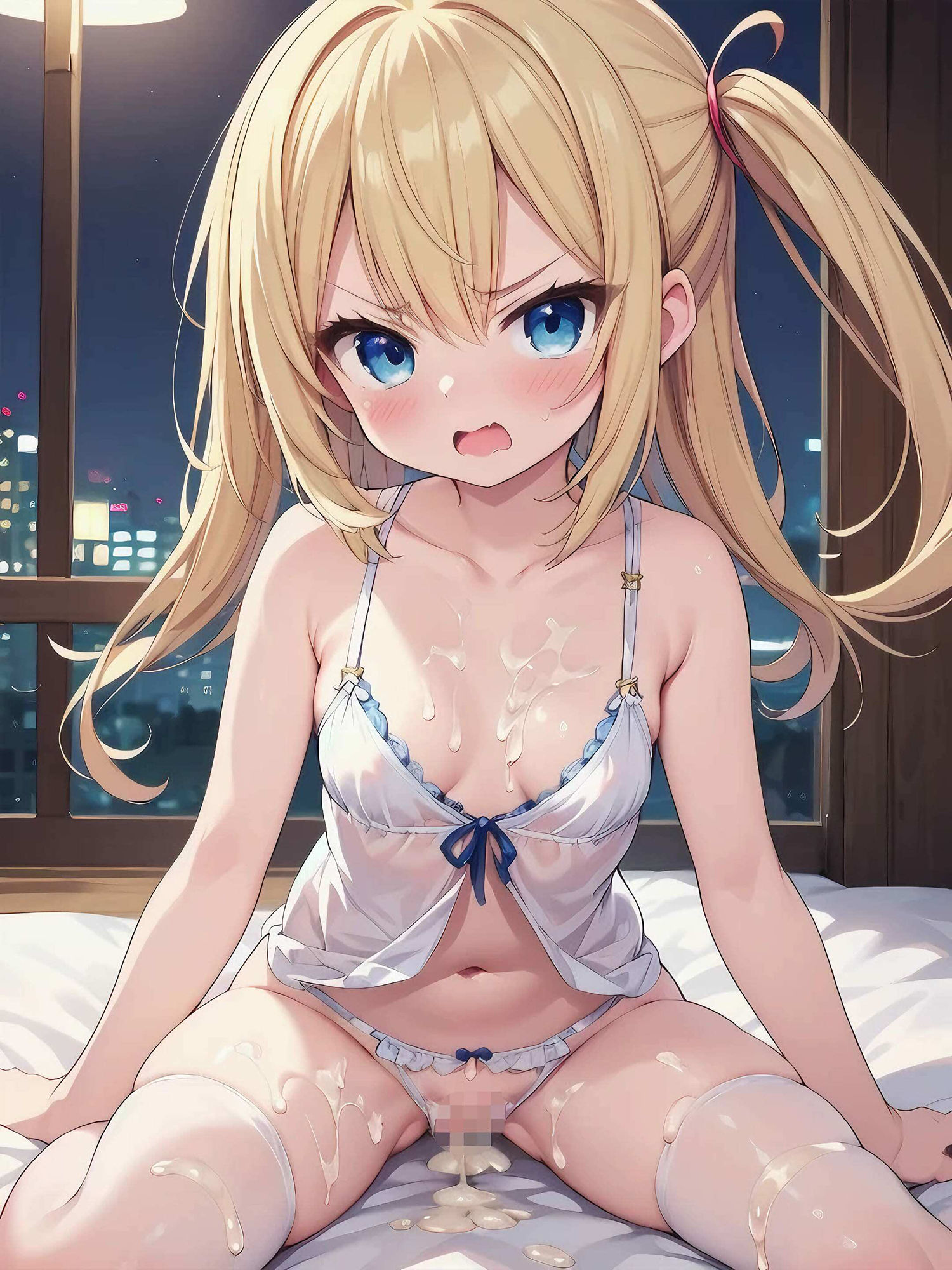 サンプル画像5:嫌がるちっぱい妹とエッチしたら最高だった(nes_aiart) [d_466250]