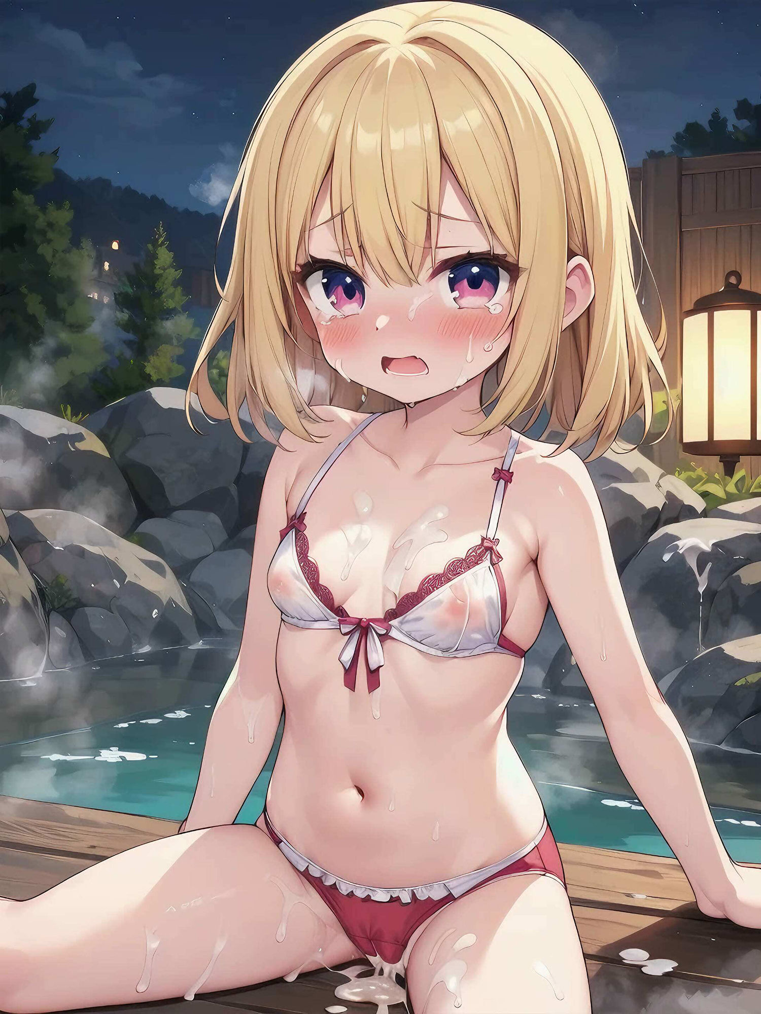 サンプル画像6:嫌がるちっぱい妹とエッチしたら最高だった(nes_aiart) [d_466250]