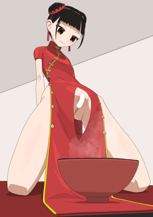 サンプル画像3:看板娘ちゃんの観賞用中華まん(エゾ) [d_466325]