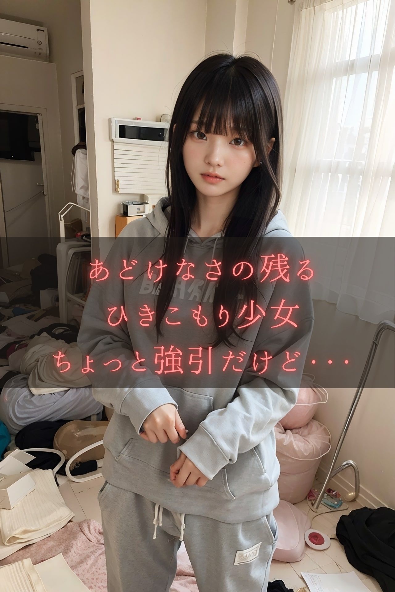 サンプル画像1:ひきこもり少女〜更生調教〜(eeAI) [d_466339]