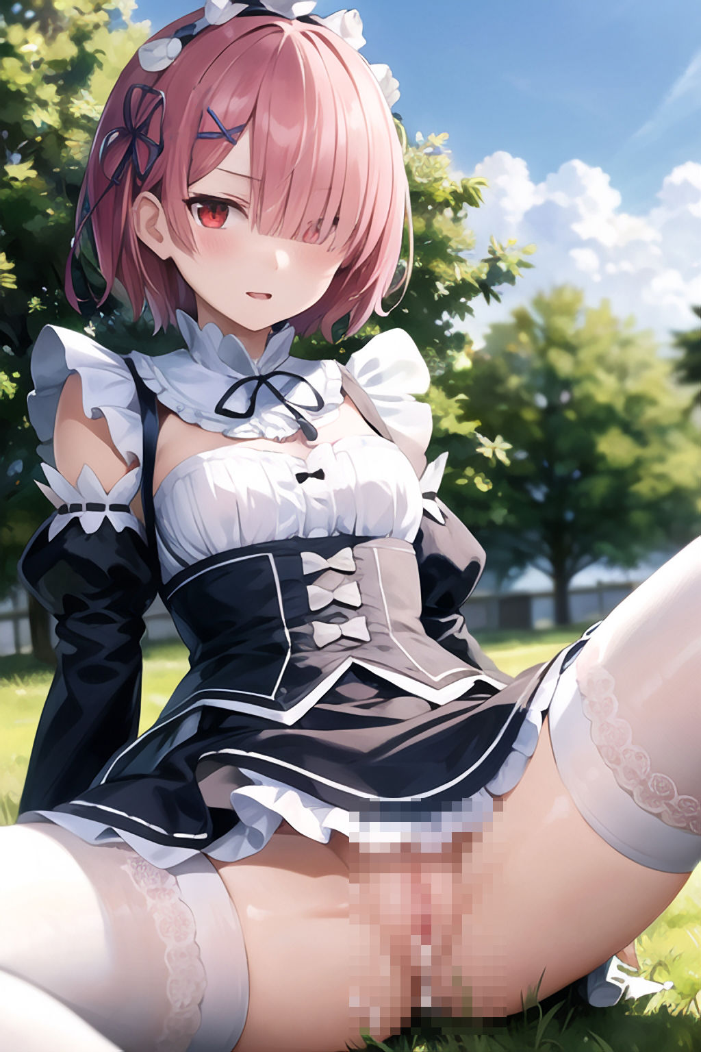 サンプル画像5:あのメイドのメス堕ち種付けSEX〜ラ〇編〜(かしんこじ) [d_466453]