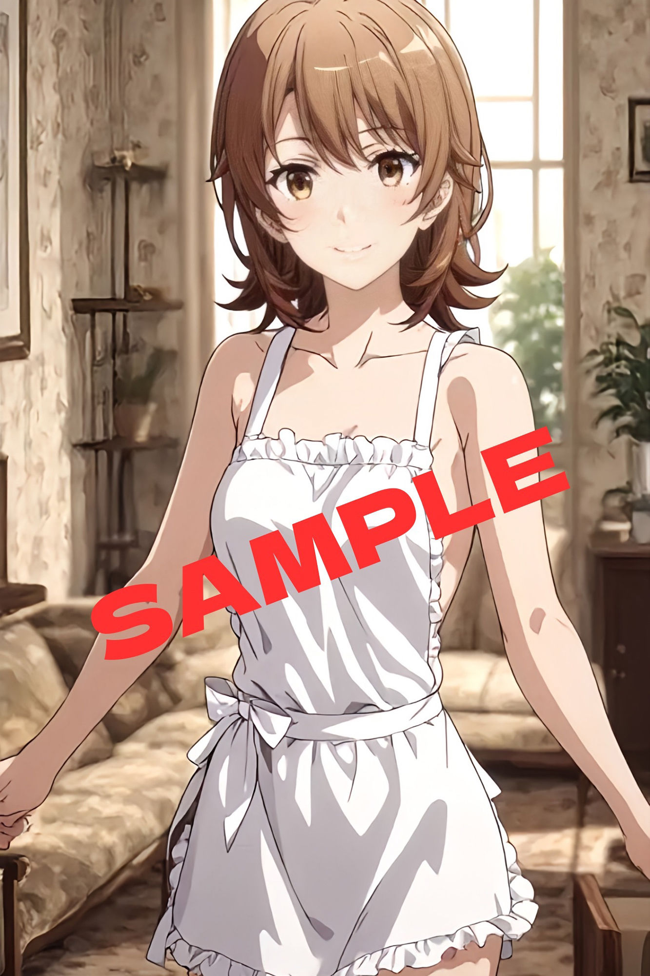 サンプル画像1:俺ガイル 裸絵エプロン＆ひたすらセックス(かわいあい) [d_466462]