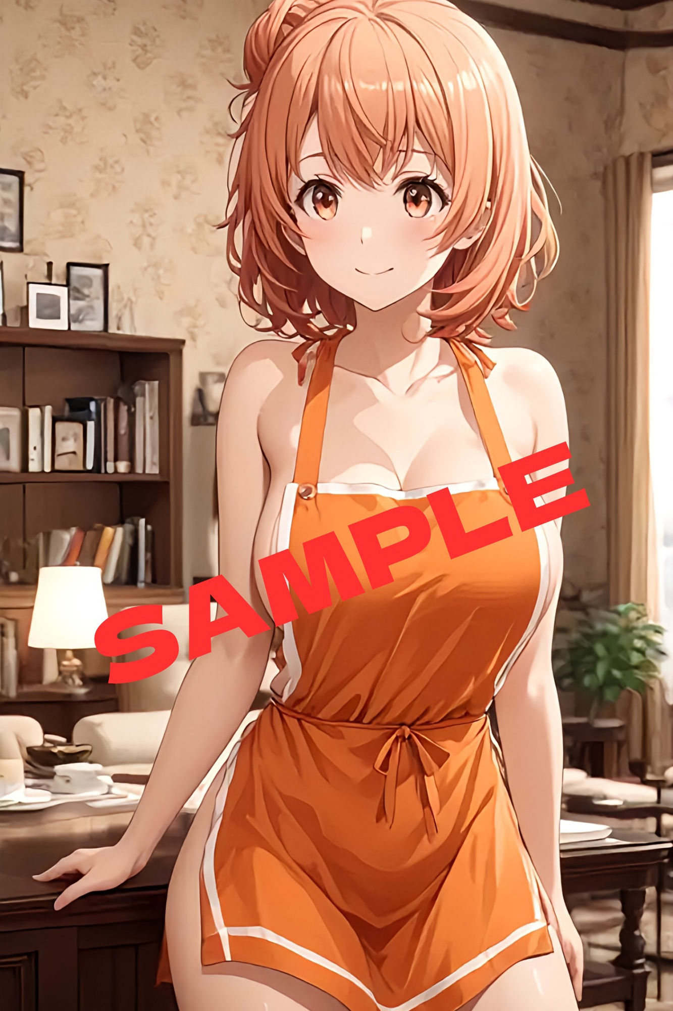 サンプル画像2:俺ガイル 裸絵エプロン＆ひたすらセックス(かわいあい) [d_466462]