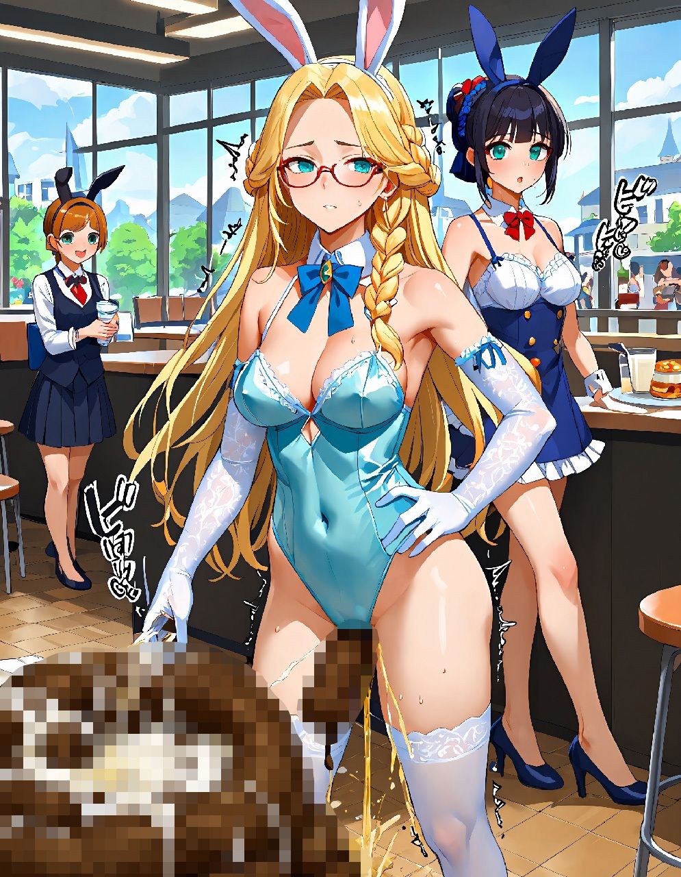 サンプル画像6:脱糞学園 アルバイト編(いか大王) [d_466483]