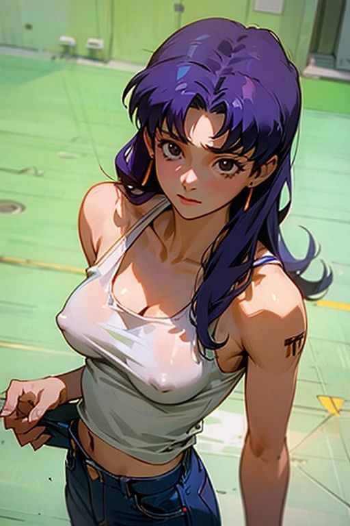 サンプル画像4:タシテンアートワークス 5 控えめなミサトさん(たしてん) [d_466538]