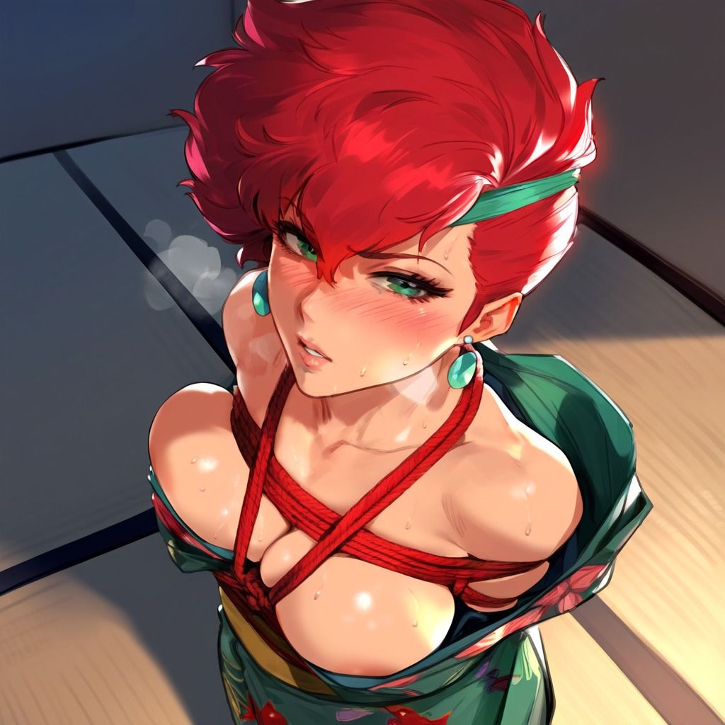 サンプル画像1:縛られK嬢 副題:これは訓練です！ Tounded Miss K Deputy title: This is a training！(湿気た鵜と巣) [d_466544]