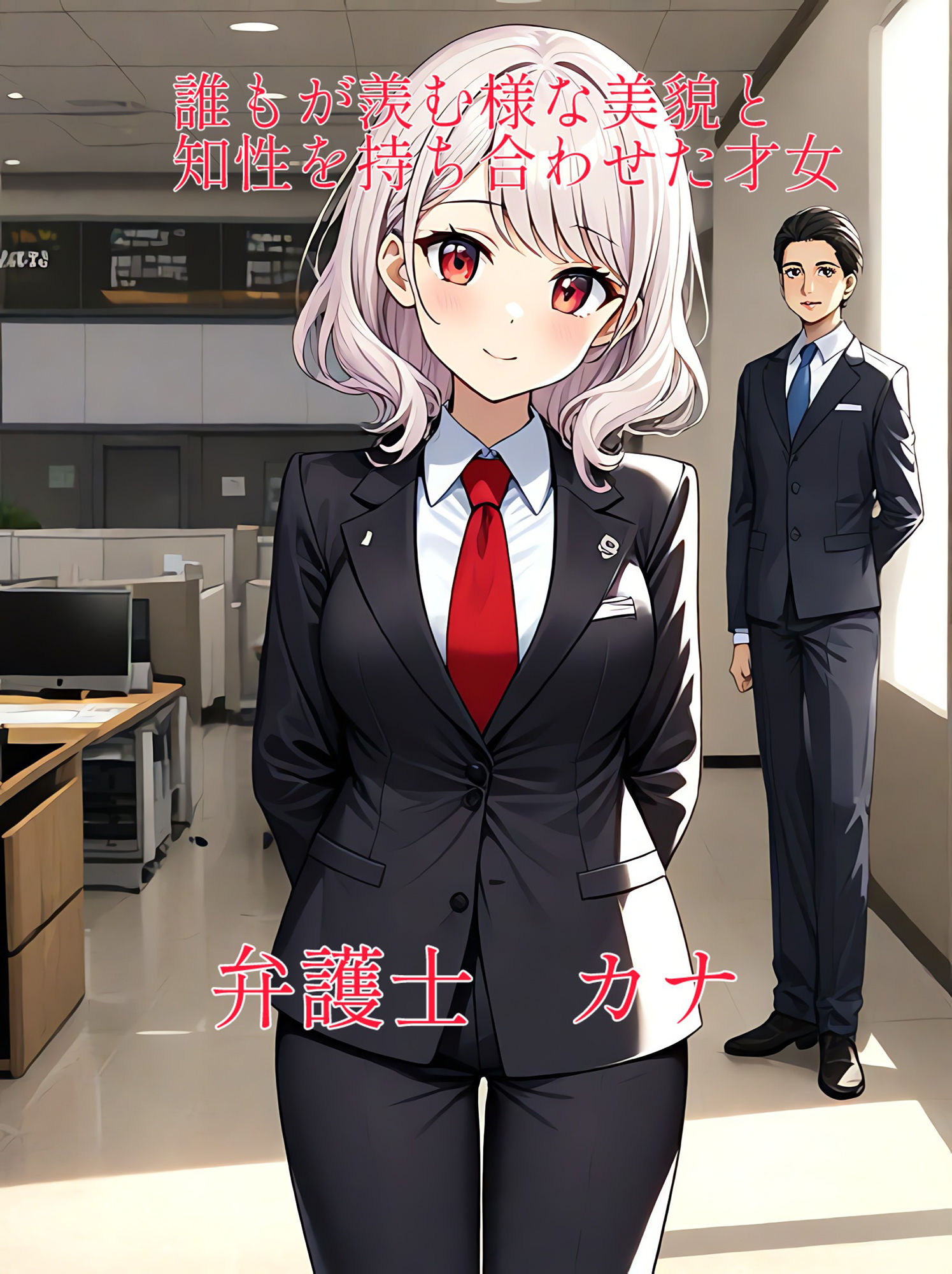 サンプル画像1:天才美人弁護士と性犯罪者が入れ替わり(入れ替わり) [d_466566]